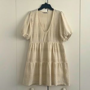 Stradivarius Beige dress.  Size L